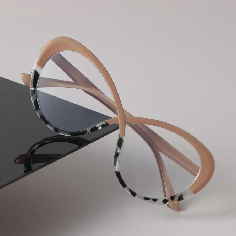Minimalistische Luxus Transparente Gläser Coole Runde Rahmen Brillen Frauen Männer Coole Klare Linse Rahmen Gläser Oculos