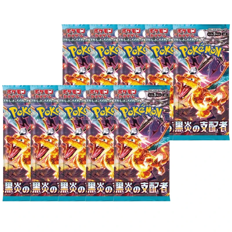 Original Pokemon Card PTCG Japanese Edition Series SV3 Anime Game Trading Cards Booster Packs Children Christmas Birthday Gifts