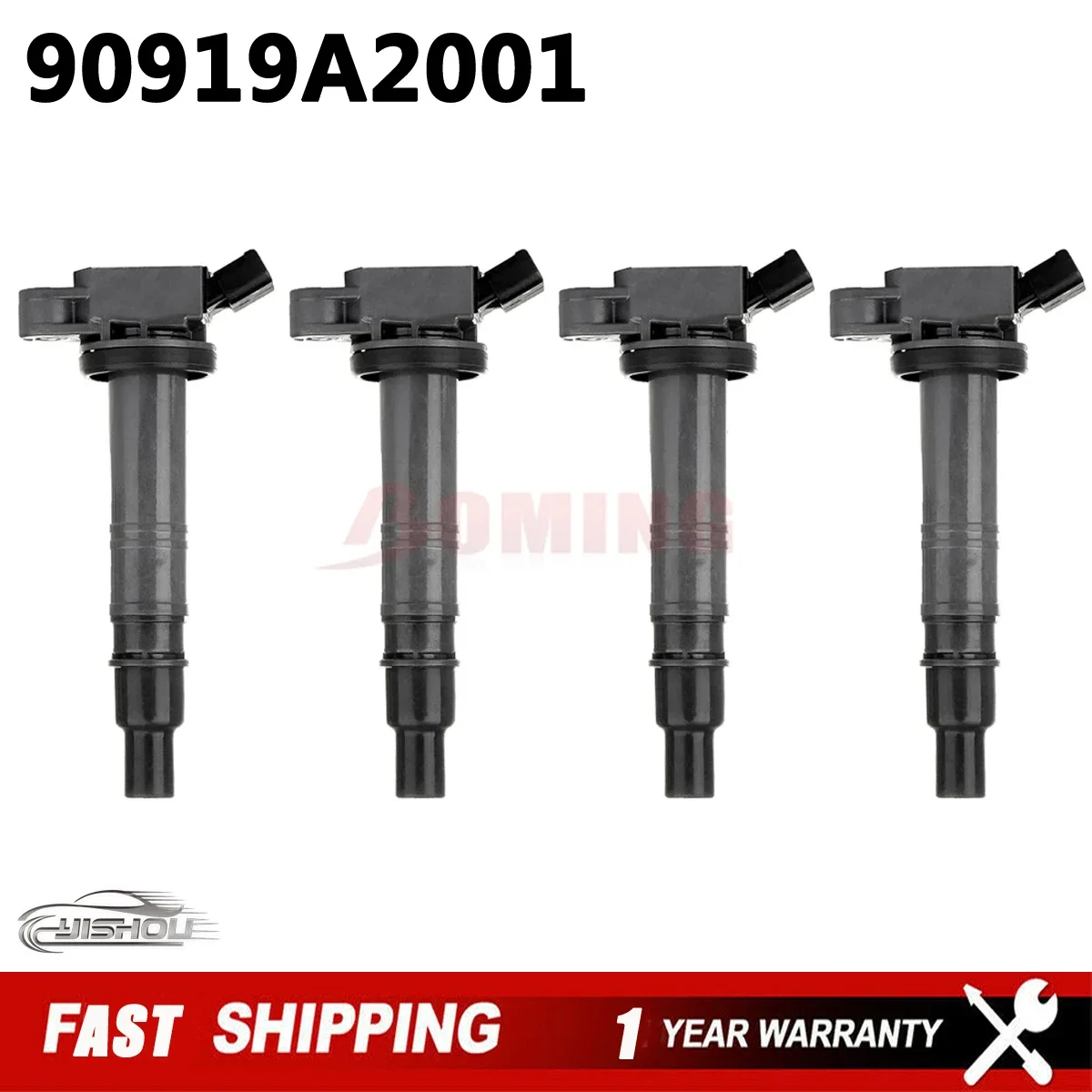 90919-A2001 Car Ignition Coils for 2003-2010 Lexus Scion for Toyota 4.0L V6 2.4 L4 UF495 90919A2001