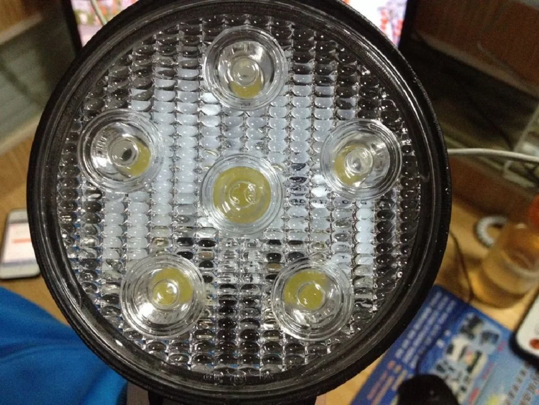 

5 inch Spot lamp 30/60° Down spot project lamp work light 1050lm LED818W