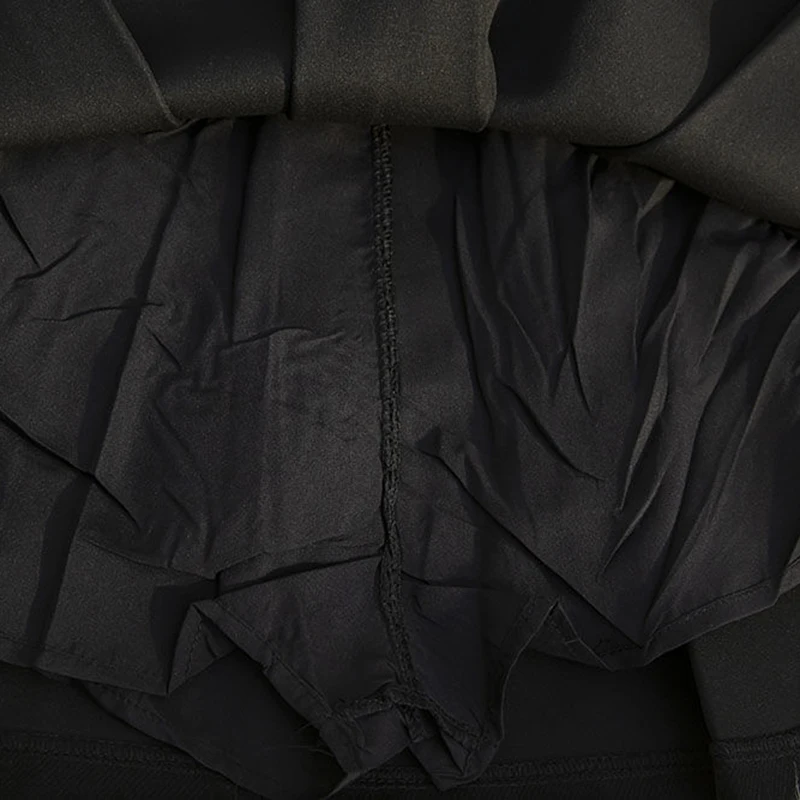 Vintage Woolen Mini Skirt Women with Belt Black Pleated Skirts Fall Winter Korean Preppy High Waist All Match A Line Skirt New