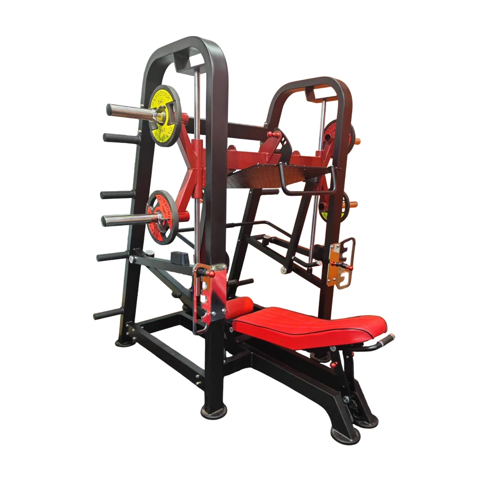 

Professional Strength Fitness Equipment Commercial Leg Machine Plate Loaded Gym Equipment 1