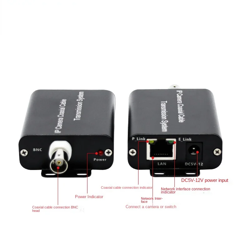 Imagem -04 - Linha Video Análoga ao Cabo hd da Rede de Digitas Amplificador do Sinal Conversor da Transmissão Prolongador do ip Coaxial