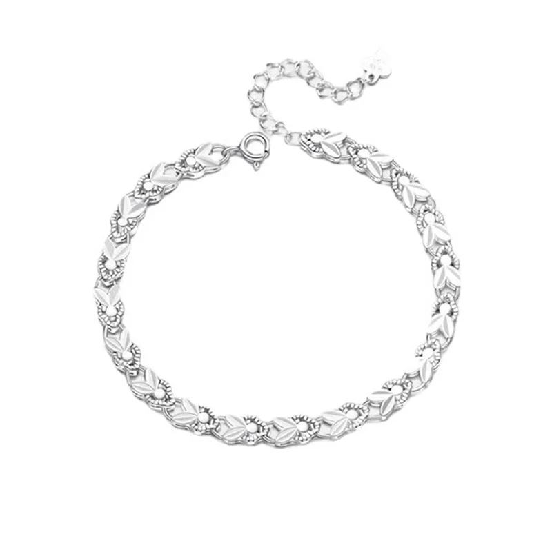 Andara 925 Sterling Silver Bracelet Lucky Cute Rabbit Bracelet For Women Engagement Party Jewelry Gifts