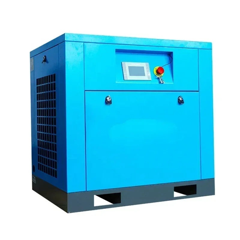 competitive price direct drive 15kw 20hp fix speed screw air compressor to Russian market