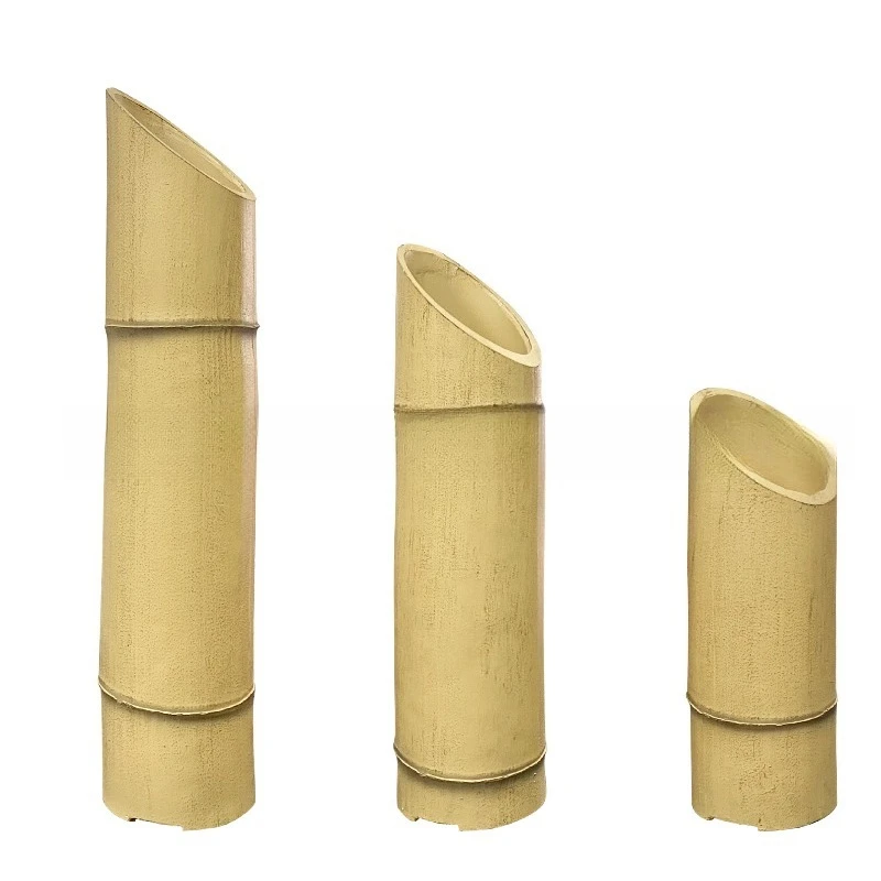 s outdoor waterproof lawn garden simulation luminous led bamboo light