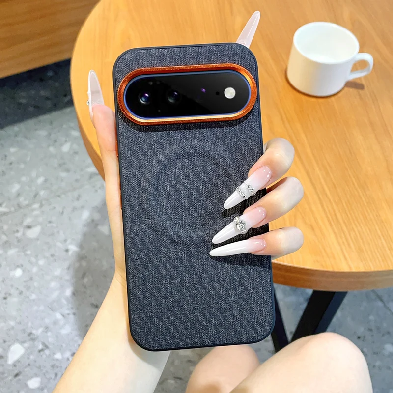 For Google Pixel 11 Pro XL 11 10 9 Pro XL 5G Case Ultra-thin Skin-Friendly Magnetic Wireless Charging Shockproof Hard Back Cover