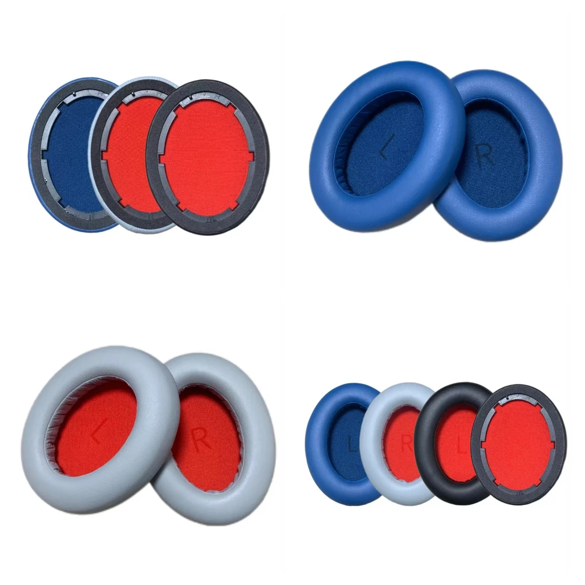 

Ear Pads Cushion For 1MORE SonoFlow For SonoFlow SE Headphone Replacement Earpads Soft Protein Leather Memory Sponge Earmuff
