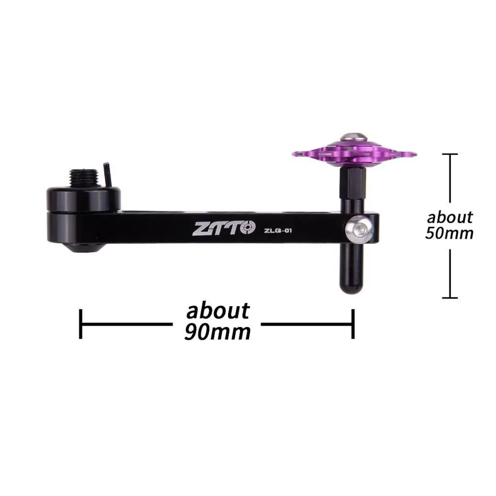 Aluminum Alloy Bicycle Chain Tensioner Kit Adjustable Single Speed Converter Pulley Wheel System for Mountain Bike Application