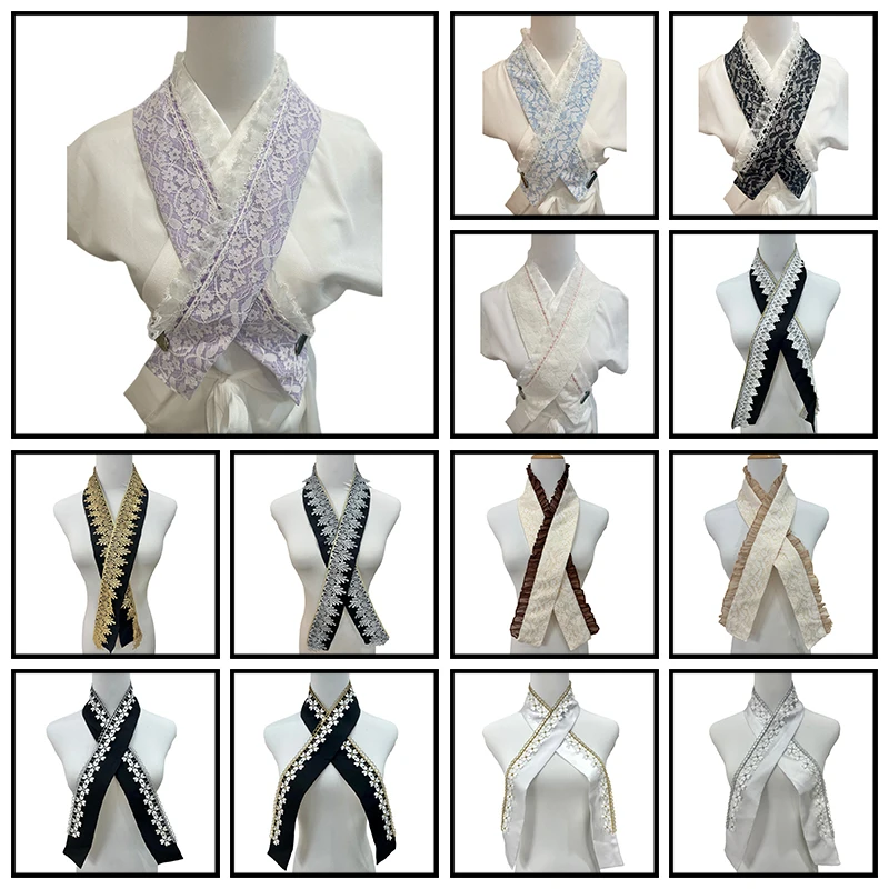 japanese-kimono-floral-lace-fake-collar-lolita-harajuku-accessory-women-traditional-outfit-cosplay-decorative-collar-harness