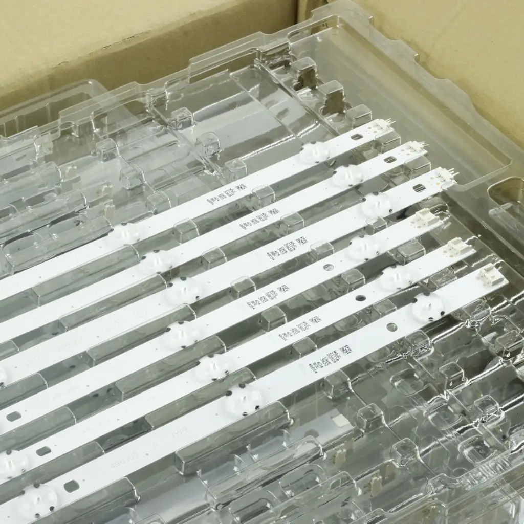 5 комплектов светодиодной ленты подсветки 49UJ701V 49LJ614V 49UJ634V 17Y 49LJ61 49LH61 49UJ65_A_27LED 49UJ65_B_27LED EAV 632632404   49UJ65 ТИП А Б