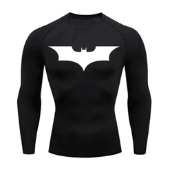 Top Sports Running shirt Men's T-shirt Fitness Short T-shirt Quick Dry work out Gym Tights Muscle shirt Compression MMA Clothing