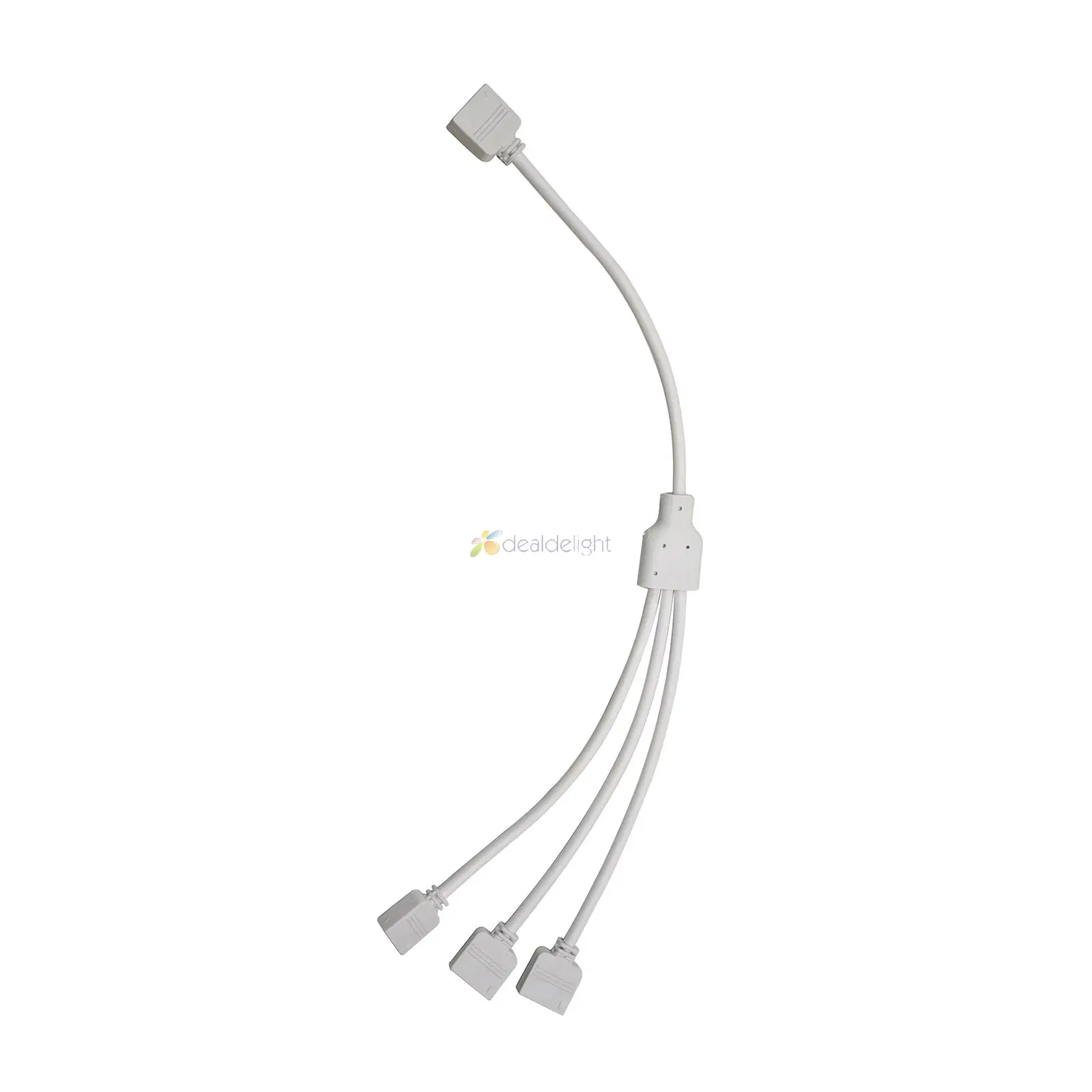 6 Pin 2.0mm RGBCCT Splitter Connector 1 to 2 1 to 3 1 to 4 Female to Female Connector Cable for RGB+CCT LED Strip Light