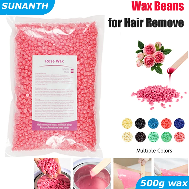 

500 г горячая пленка безболезненная твердая эпиляция восковая фасоль восковая фасоль нагревательная восковая машина бикини лицо тело удаление волос унисекс