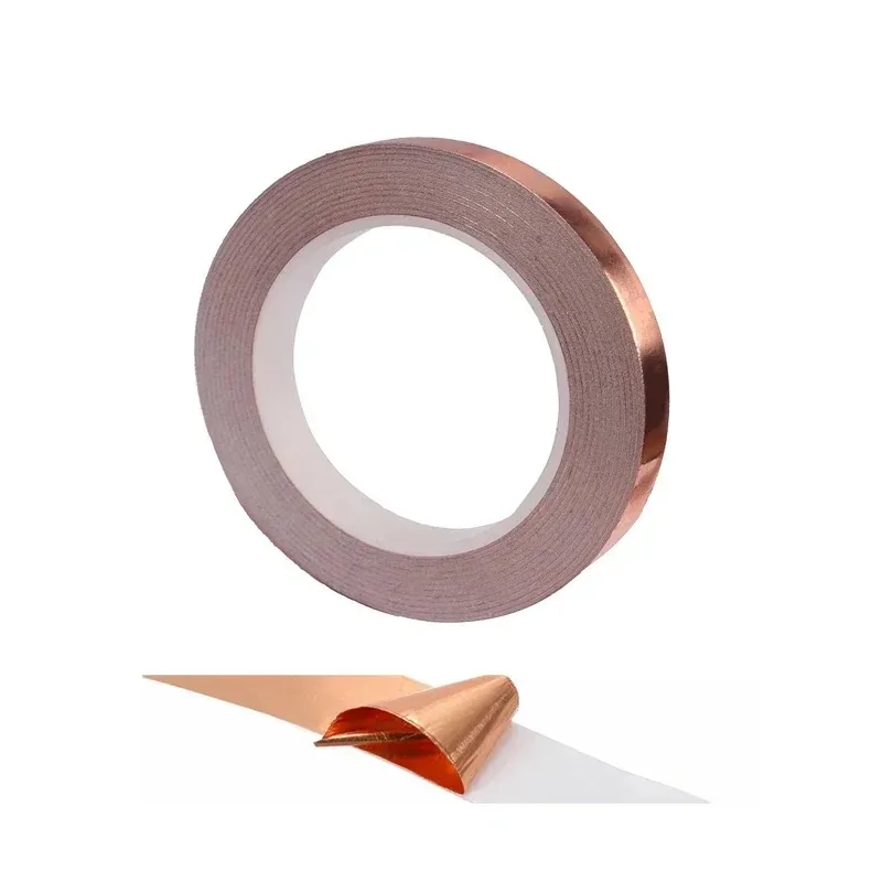 

Self-adhesive Conductive Copper Foil Tape for Shield Switch Key Touch Welding Wire
