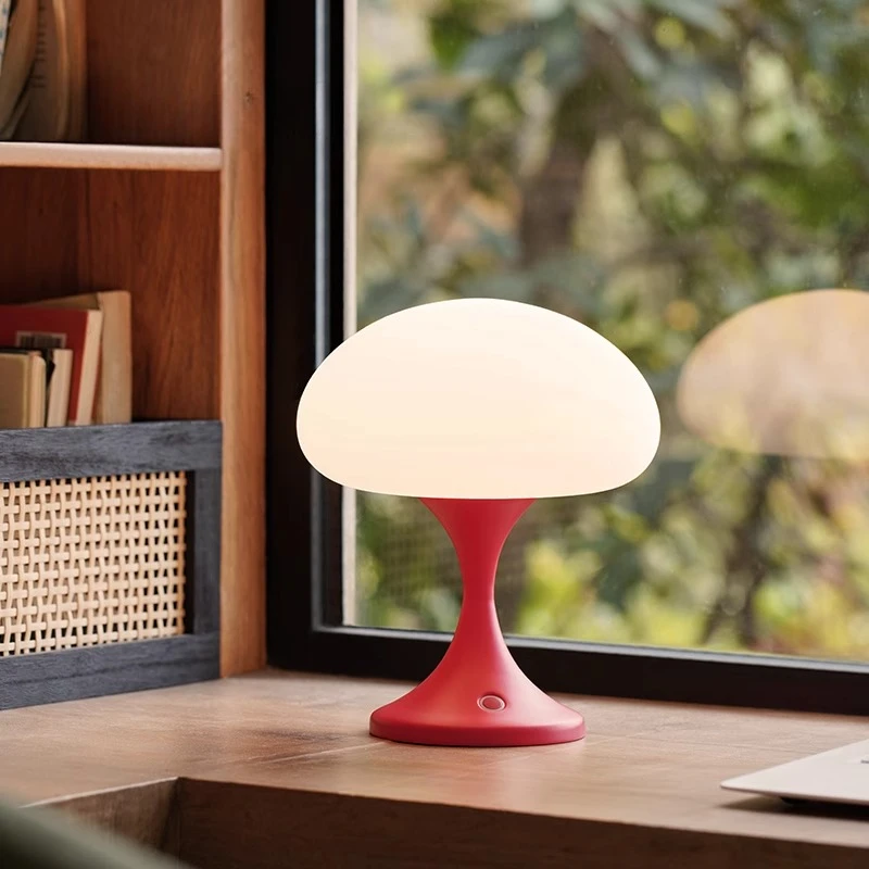

Jellyfish desk lamp, bedroom bedside lamp, wedding long light, light luxury, high-end red desktop atmosphere light