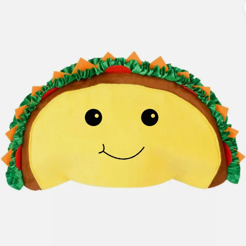 Funny Burger Hats For Women Men Adult Cartoon Keep Warm Plush Toys Caps Creative Cute Party Head Set Hat Photo Props Cap