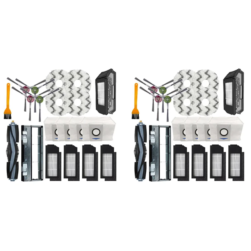 

A28F-2 Set Replacement For ECOVACS DEEBOT X1 OMNI TURBO Vacuum Cleaner High Capacity Accessories