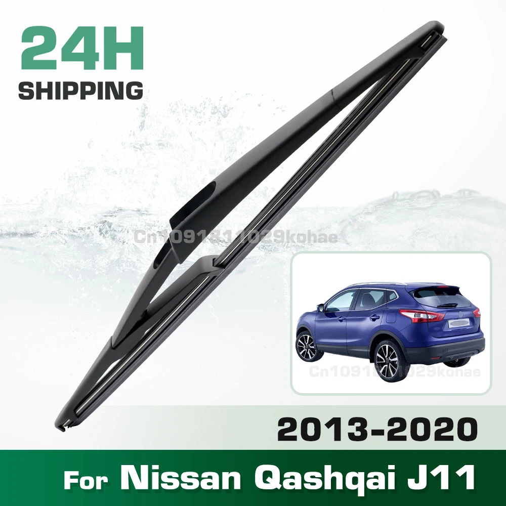 

GREATROAD Wiper 12" Rear Wiper Blades Set For Nissan Qashqai J11 2013 - 2020 Windshield Windscreen Window Brushes