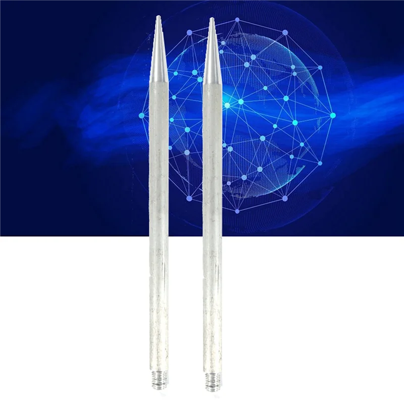 AS95-4Pcs 단파 안테나 접지 앵커 GP 알루미늄 합금 M10 스레드 접지 스파이크 PAC-12 MA-12 안테나 접지 앵커