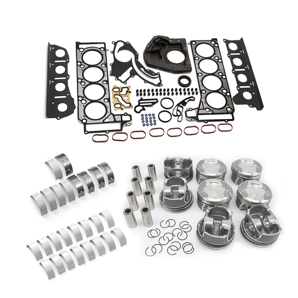 2780302317 Engine Pistons Gaskets Bearing Shells Overhaul Kit For Mercedes E550 S500 SL550 W212 W166 X166 M278 4.6T 4.7T V8