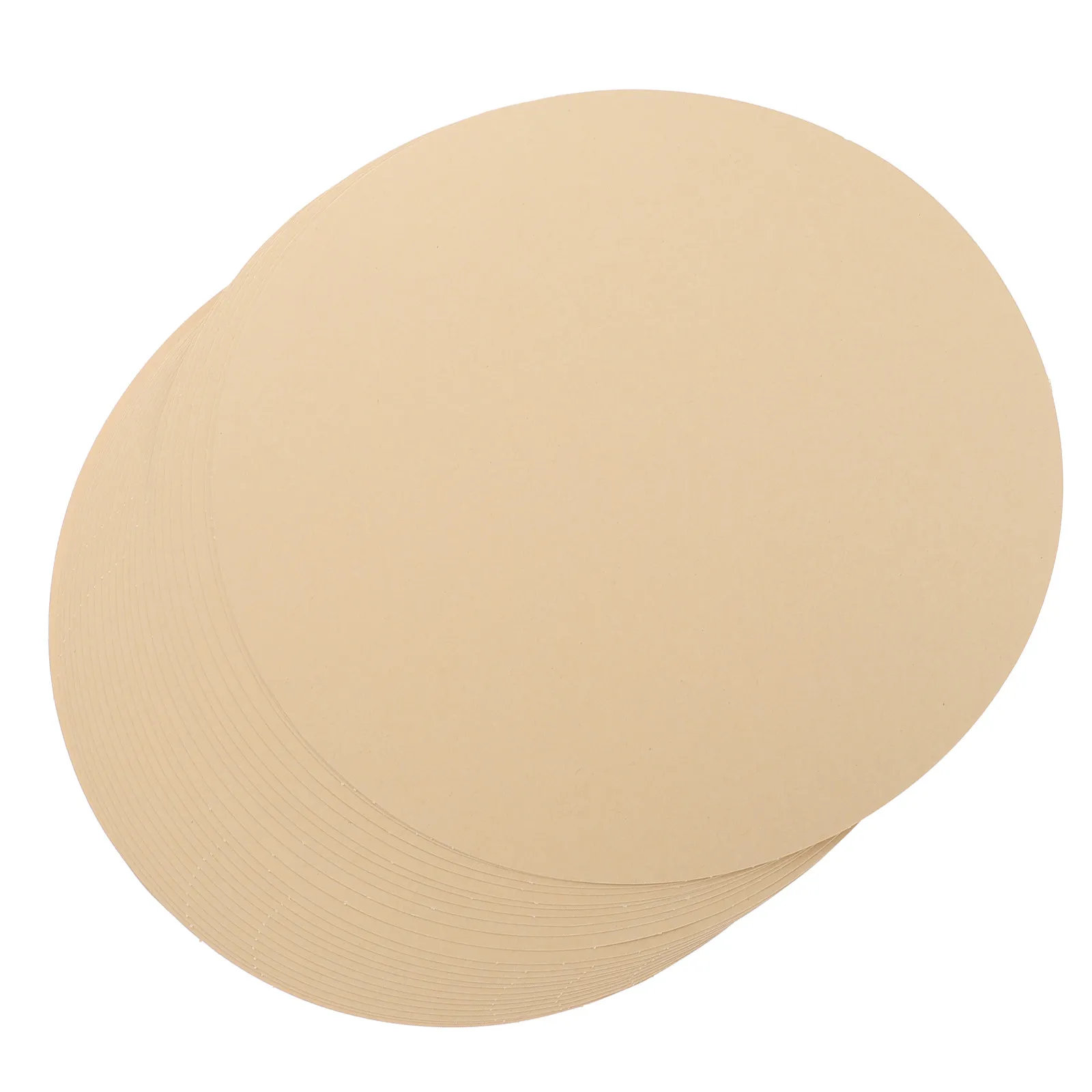 

50 шт. круглых картонных заготовок для рисования, высококачественная художественная бумага с гладкой поверхностью для DIY-проектов, рисования, скетчинга, каллиграфии