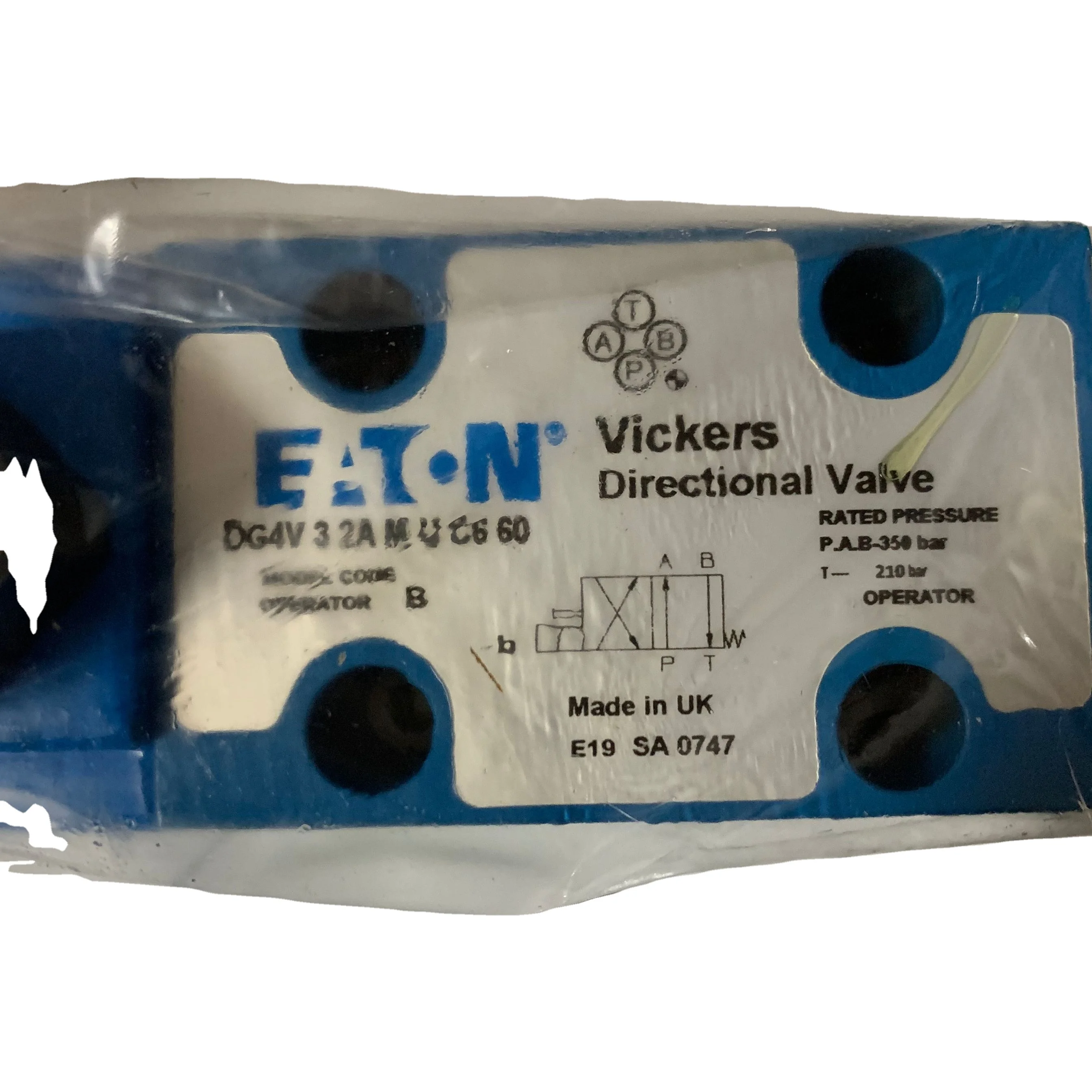 

DG4V 3 2A M U C6 60 859170 DG4V-3-2A-M-U-C6-60 DG4V32AMUC660 eat on vick ers IH original solenoid valve origin genuine large sto