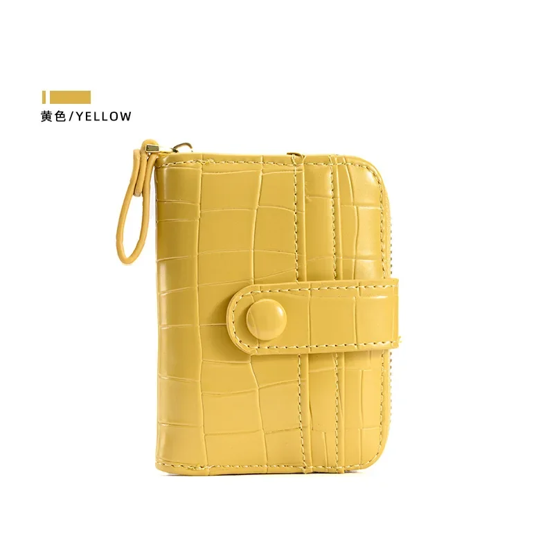 Women Short Wallet Small Fashion Luxury Brand Leather Purse Ladies Card Bag for Women Clutch Female Purse Money Clip Wallet 2025