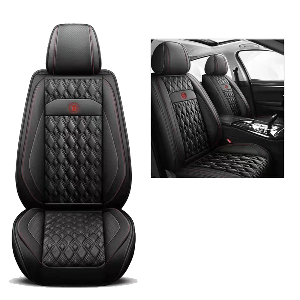 Universal Leather Car Seat Covers for Lexus CT200h RX350 GS300 IS250 ES LS NX GS GX LX Front Rear Seat Cushion Car Accessories