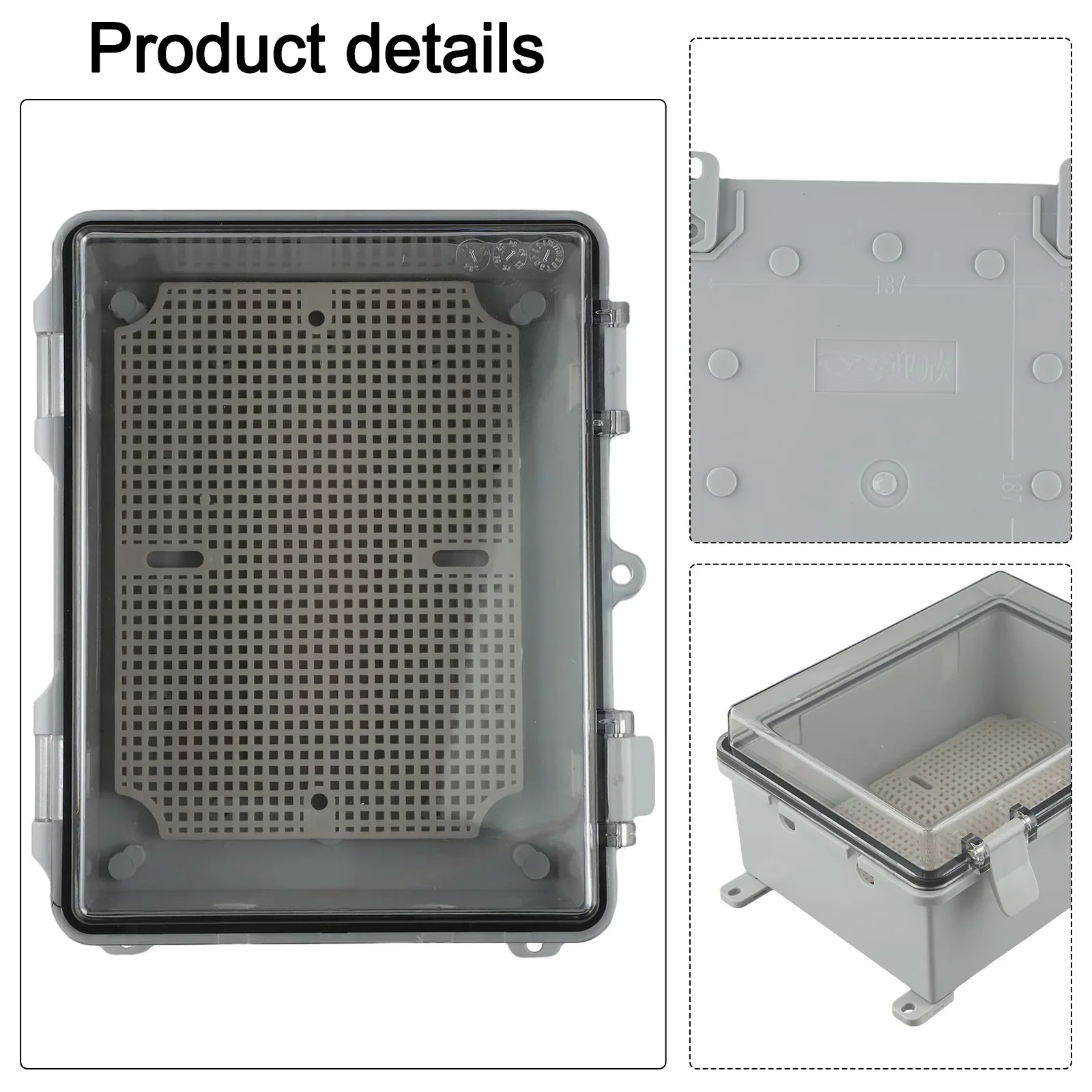 Advanced Protective Socket Box with Transparent Lid Perfectly Designed for Both Home and Industrial Applications Outdoors