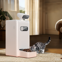 2025 Upgrade AI Video Pet Camera Stainless Steel Treat Dispenser for Dogs and Cats
