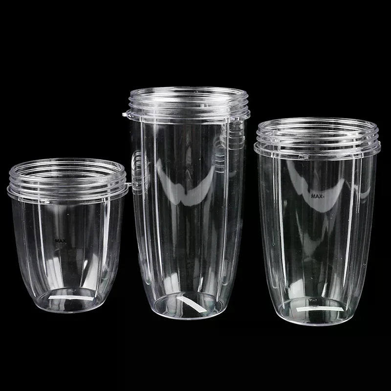 Juicer Cup Mug Clear Replacement For NutriBullet Nutri Bullet Juicer 18OZ 24OZ 32OZ Without Lid