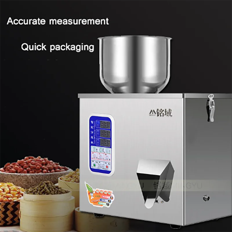 2025 Table Top Weighing Filling Machine Automatic Filling Machines Grains Beans Nuts Powder Packing Machine