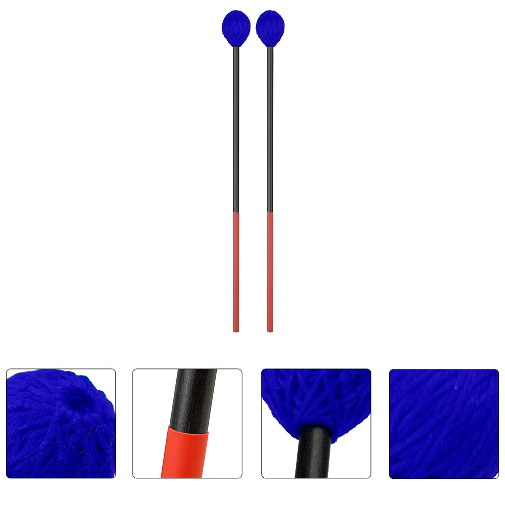 

2pcs Xylophone Mallets Marimba Sticks Premium Percussion Hammer Smooth No Burrs Durable Instrument Accessories Percussion Sticks