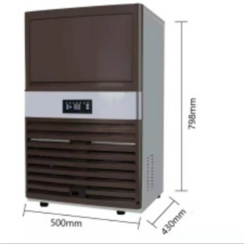 Ice machine, commercial, ice crescent ice crusher