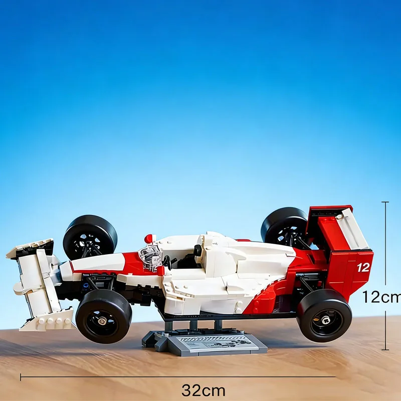 Bloques de Construcción Mecánicos Creativos Sena Racing Mp4 Nigel Mansell, 693 Piezas, Juguete para Adultos, Regalo de Navidad o Cumpleaños