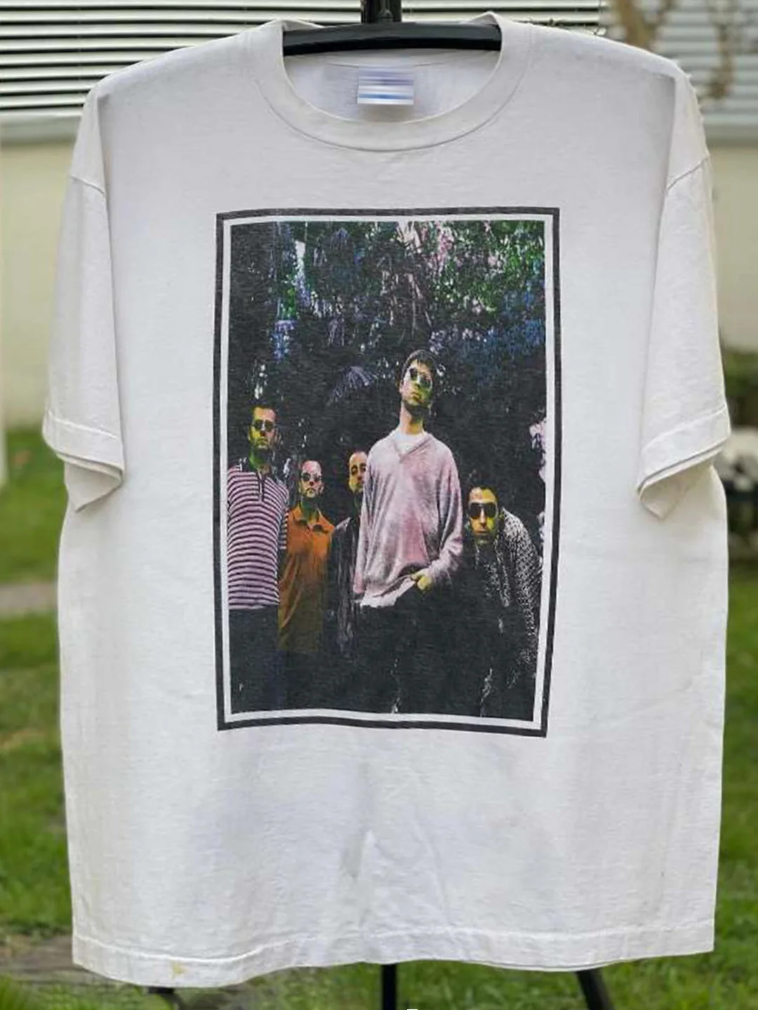  Band Vintage Rock American Trendy Short Sleeve T-Shirt Post-Punk Unisex Half Sleeve Cotton Breathable Printed Tee