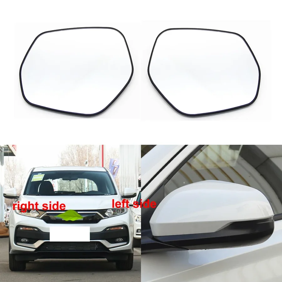 

For Honda Vezel XRV HR-V 2015 2016 2017-2022 Car Accessories Outer Rearview Side Mirror Lens Door Wing Rear View Mirrors Glass