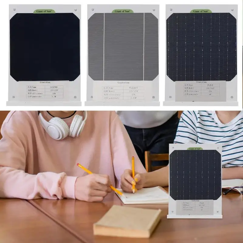 Small Solar Panels Transparent Design Solar Panel Accessories Epoxy Plate & Innovative Bracket Design For Optimal Charging