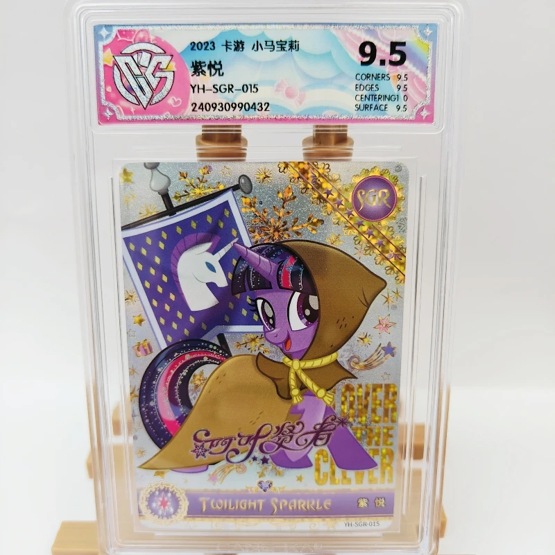

KAYOU Genuine My Little Pony Card 9.5 Graded SGR CCG Rating Card Apple Jack Twilight Sparkle Редкая коллекционная карта аниме в подарок