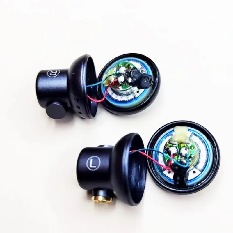 New 10,000 Dollar Sound 13.6mm Super Dual Dynamic Coil Piezoelectric Ceramic Graphene Diaphragm Dual Cavity DIY Headphones MMCX