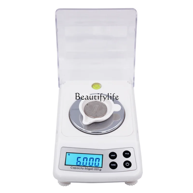 

*parts and accessoriesForeign trade high-precision jewelry weighing carat scale gold scale 50g/0.001g electronic scale