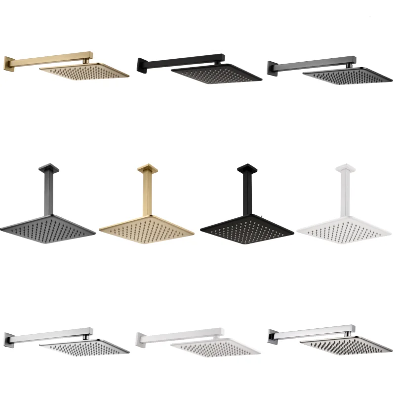 stainless-steel-square-wall-mount-ceiling-mount-shower-arm-and-spray-head-slim-booster-rain-shower-head-bathroom-accessories