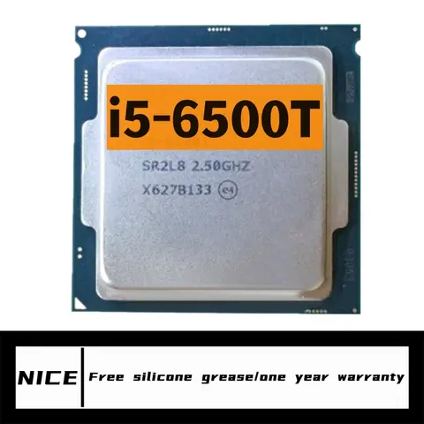 i5-6500T i5 6500T Processore CPU quad-core quad-thread da 2,5 GHz 6M 35W LGA 1151