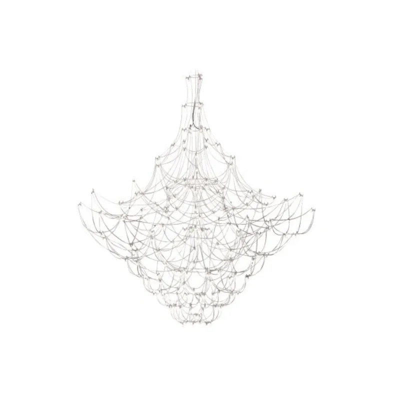 

Firefly chandelier, villa hall, modern atmosphere, gypsy dandelion chandelier