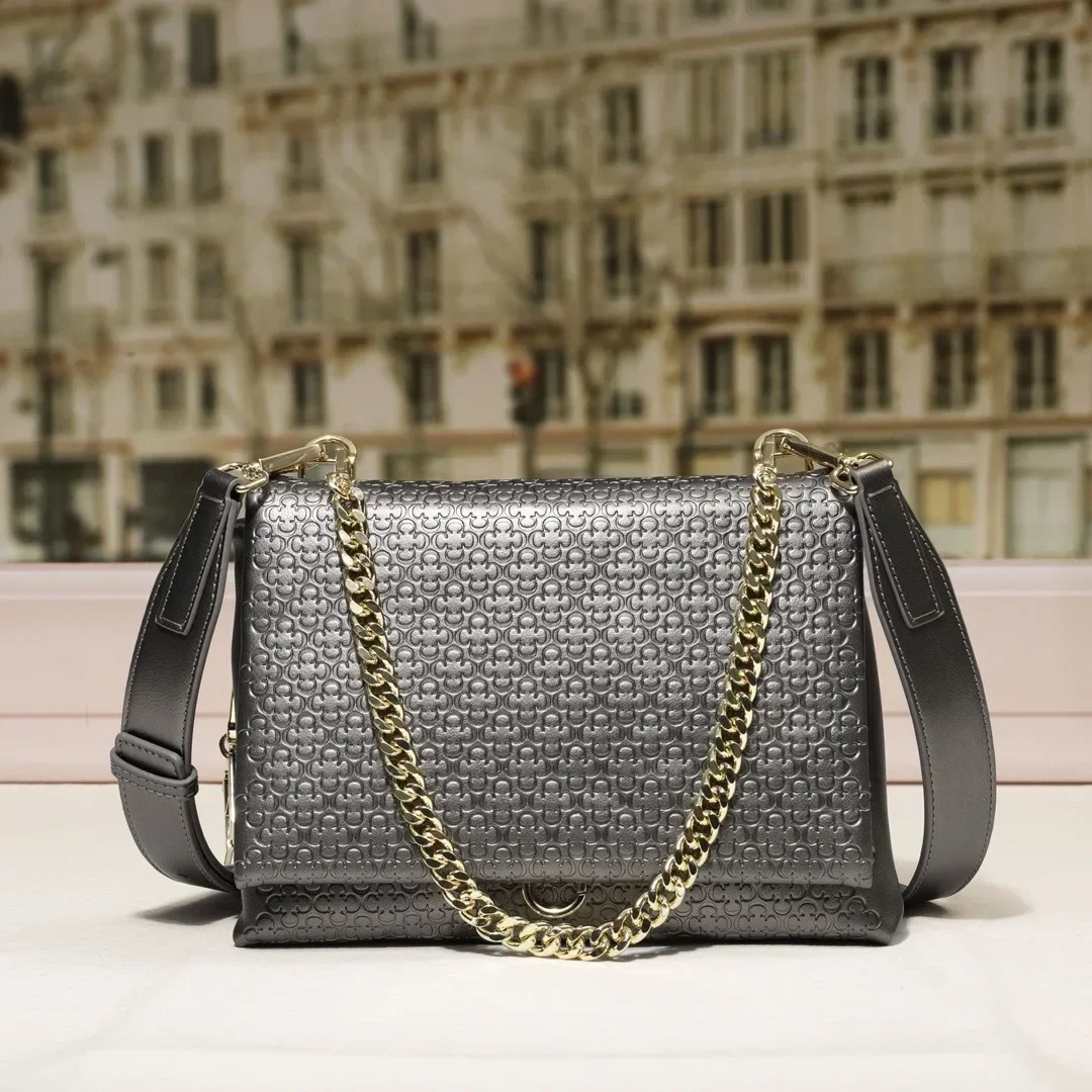 

Стильная простая винтажная сумка через плечо для женщин, модный модный дизайн, роскошный кожаный кошелек-тоут