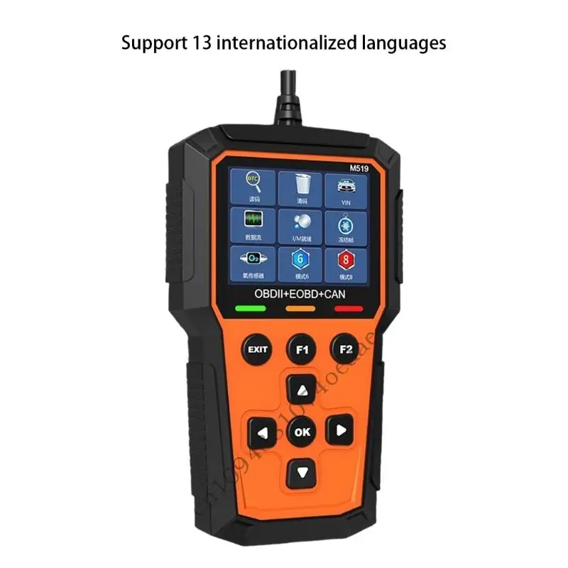 

0xxc Professional OBD2 Scanner Scanner Code Code Reader с потоками данных в реальном времени проверяет сканер света двигателя
