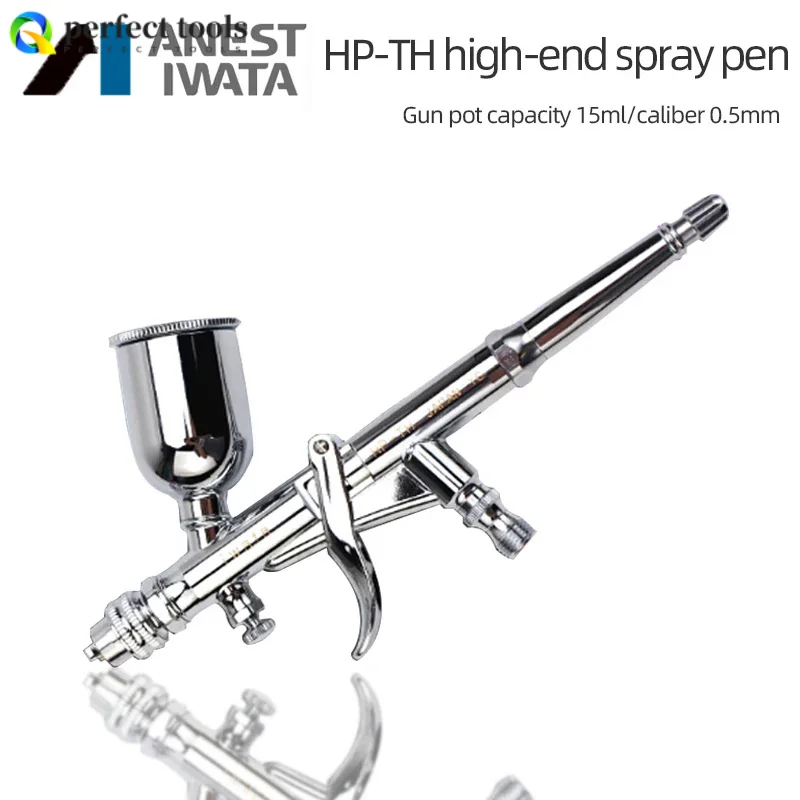 

Japan ANEST Iwata HP-TH 0.5mm Upper Pot Trigger Type Spray Pen Car Paint Local Touch Paint Spray Gun Small