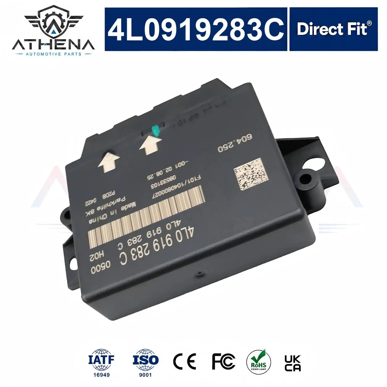 4L0919283C PDC Parking Aid Control Module Fix Sensor Fault For Audi A6 C6 Q7 4L S6 4L0910283C