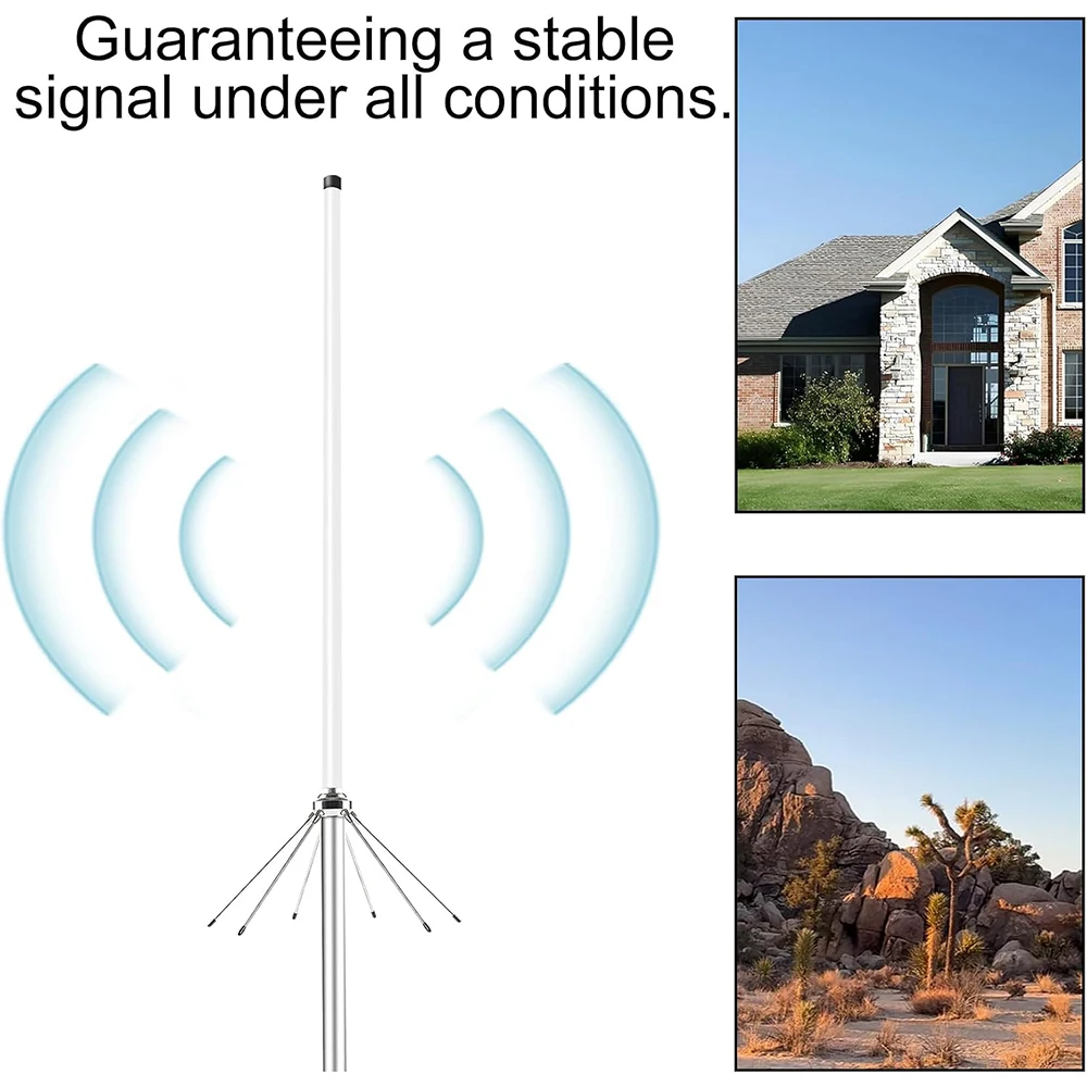 CR-8900 Car TV Antenna,144/435MHz VHF/UHF Full Coverage, Durable Fiberglass Base, Ideal for Outdoor Walkie-Talkie view 6